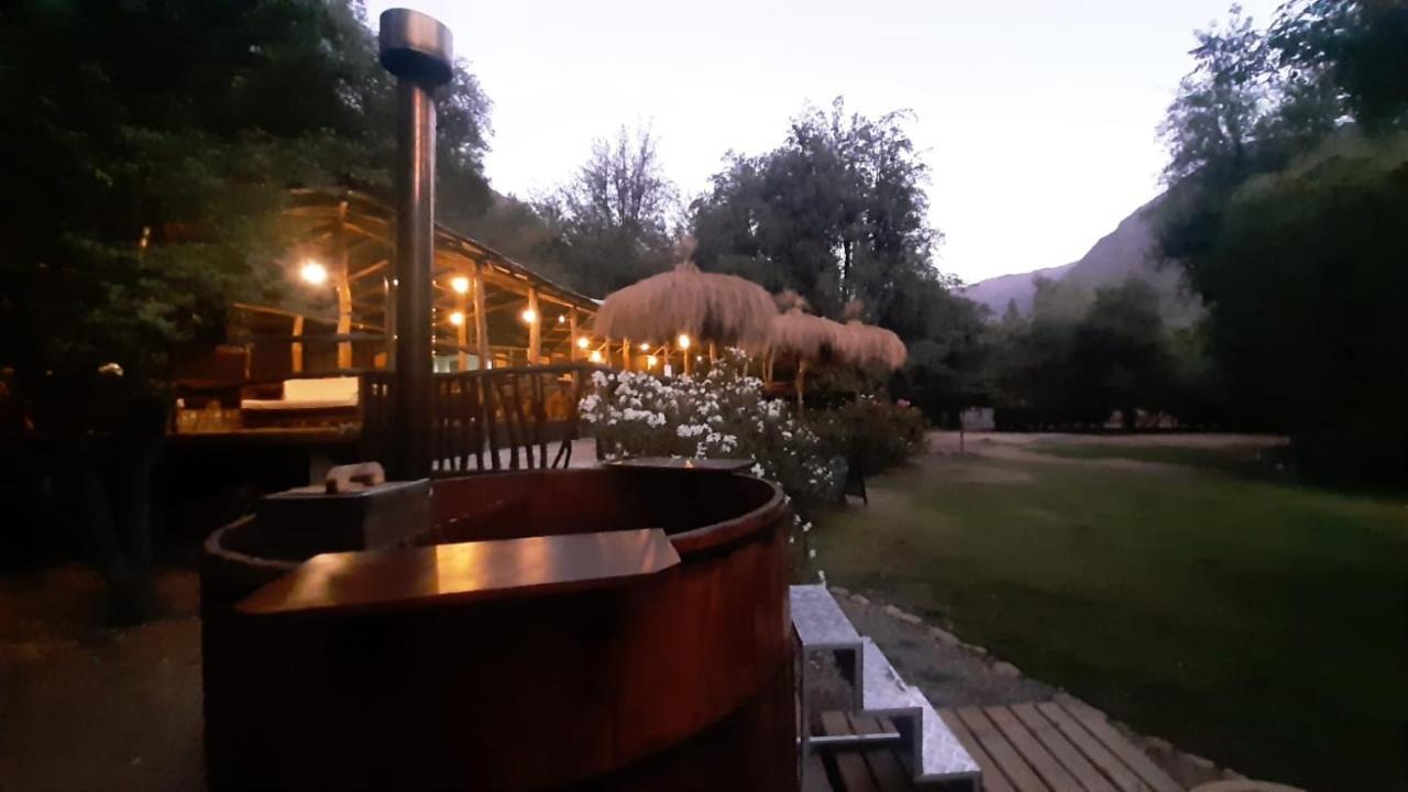 Cabanas Parque Almendro Villa San José de Maipo Buitenkant foto