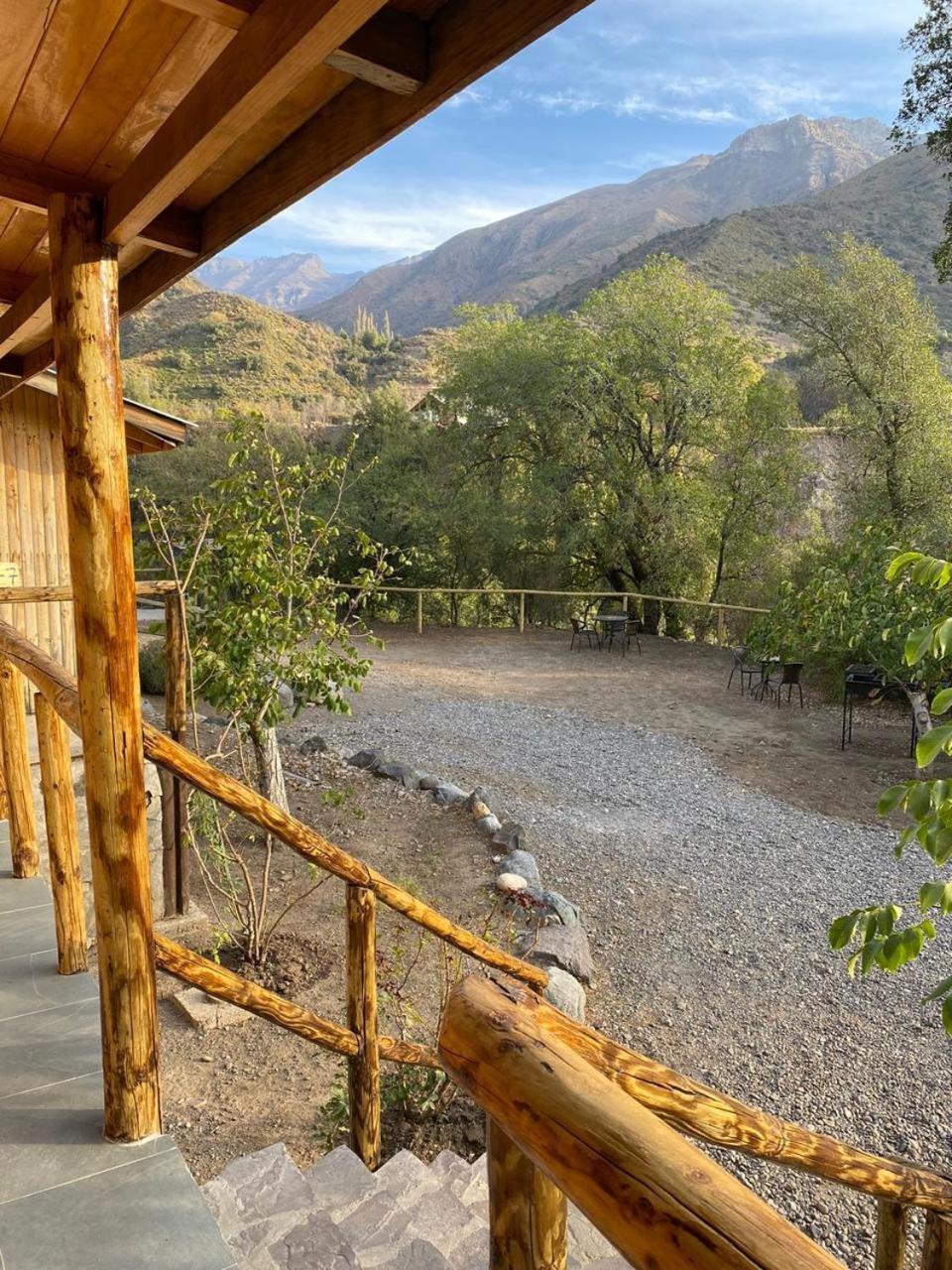 Cabanas Parque Almendro Villa San José de Maipo Buitenkant foto