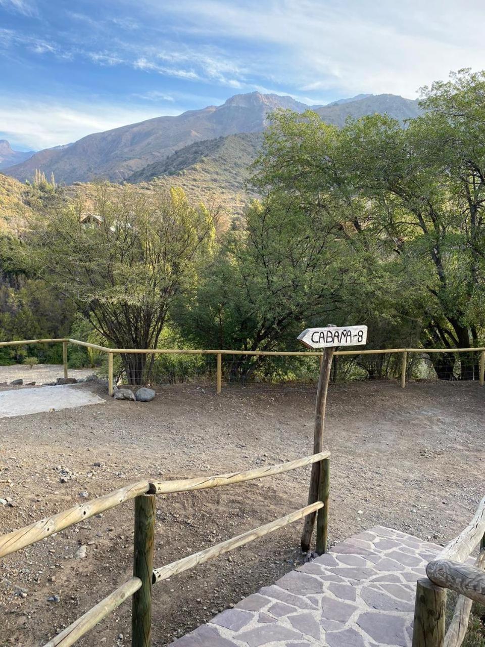 Cabanas Parque Almendro Villa San José de Maipo Buitenkant foto