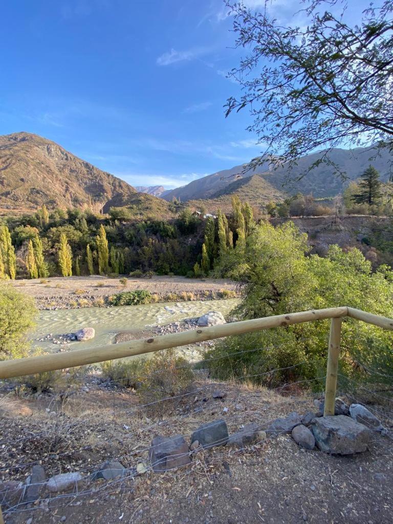 Cabanas Parque Almendro Villa San José de Maipo Buitenkant foto