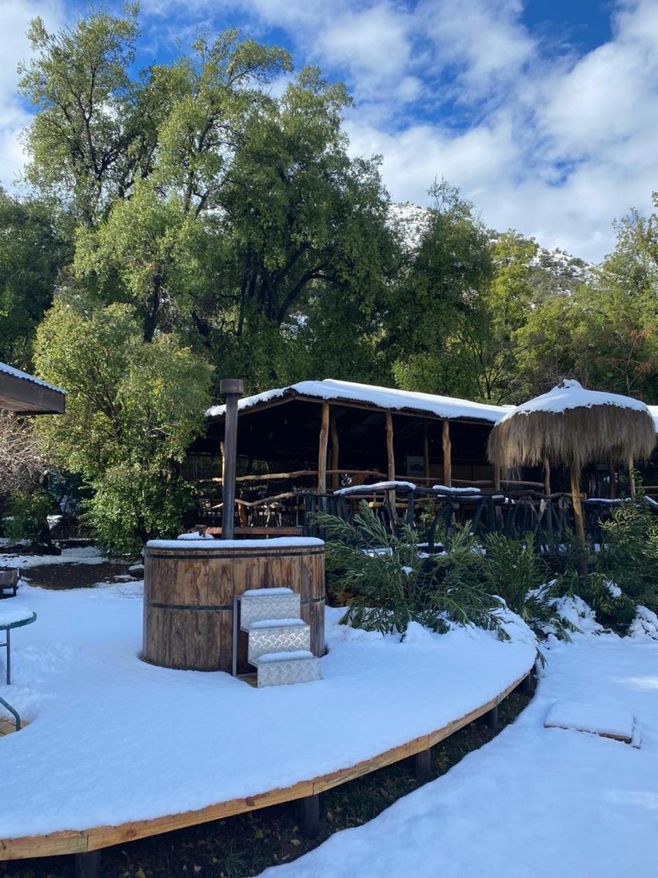 Cabanas Parque Almendro Villa San José de Maipo Buitenkant foto