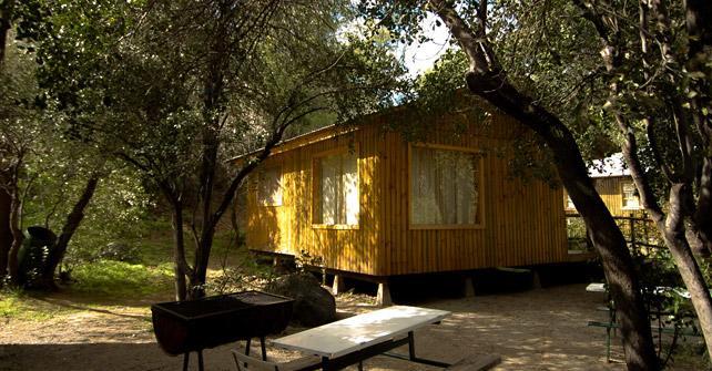 Cabanas Parque Almendro Villa San José de Maipo Buitenkant foto